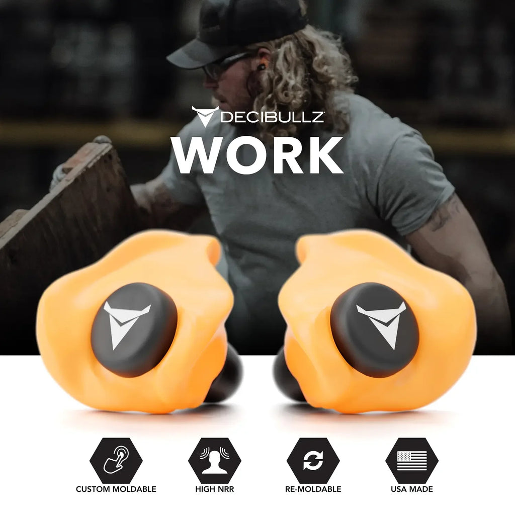 Custom Molded Earplugs 31dB NRR