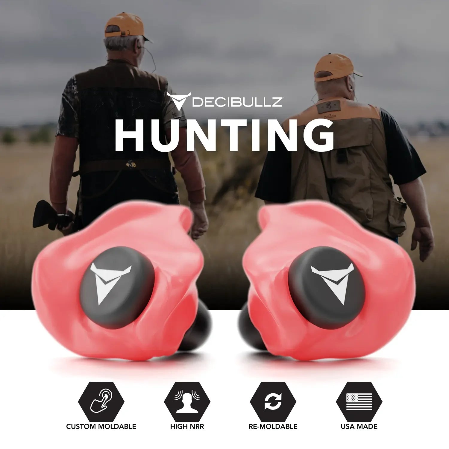 Custom Molded Earplugs 31dB NRR