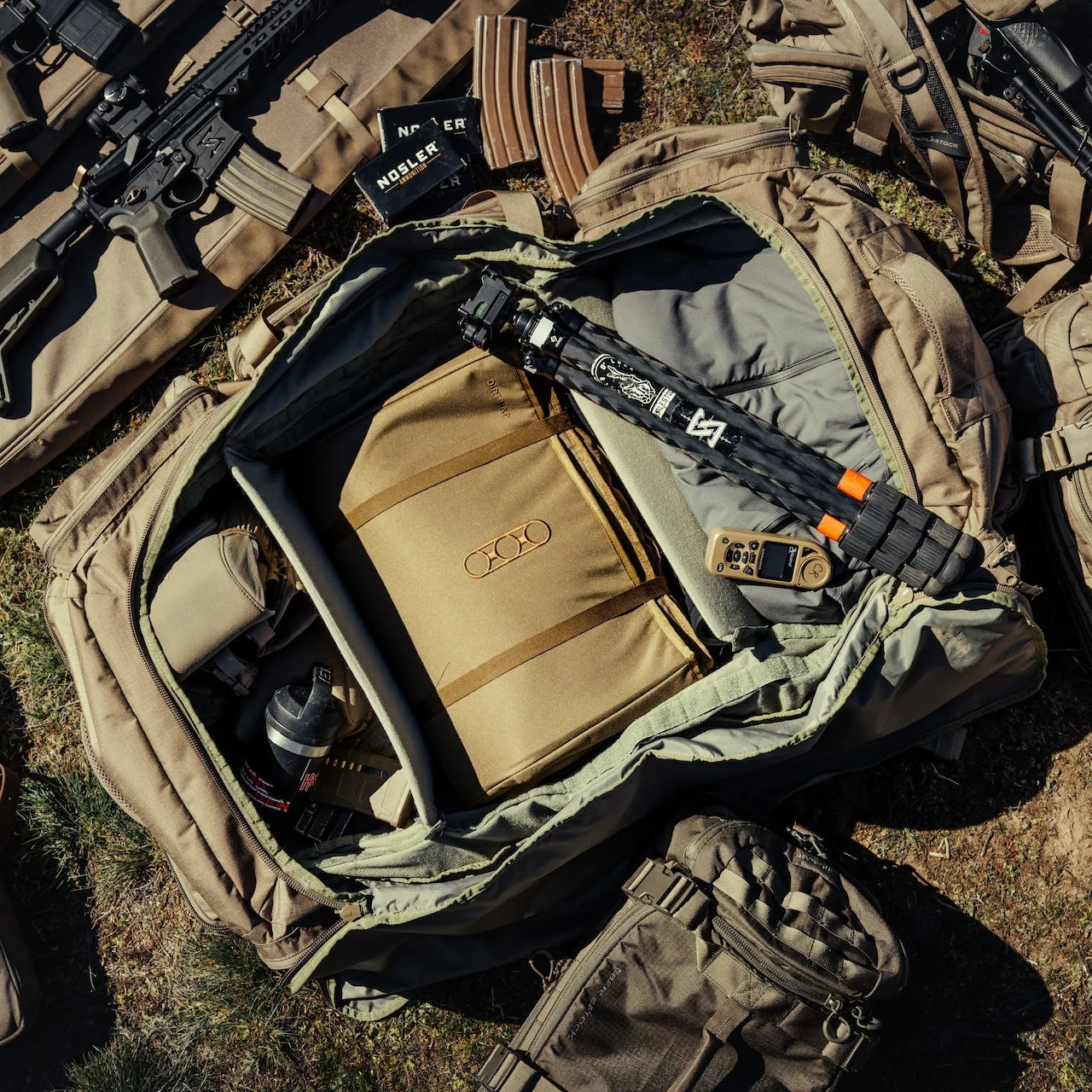 Eberlestock Hercules | Tactical Duffel Bag w/ Locking Zippers