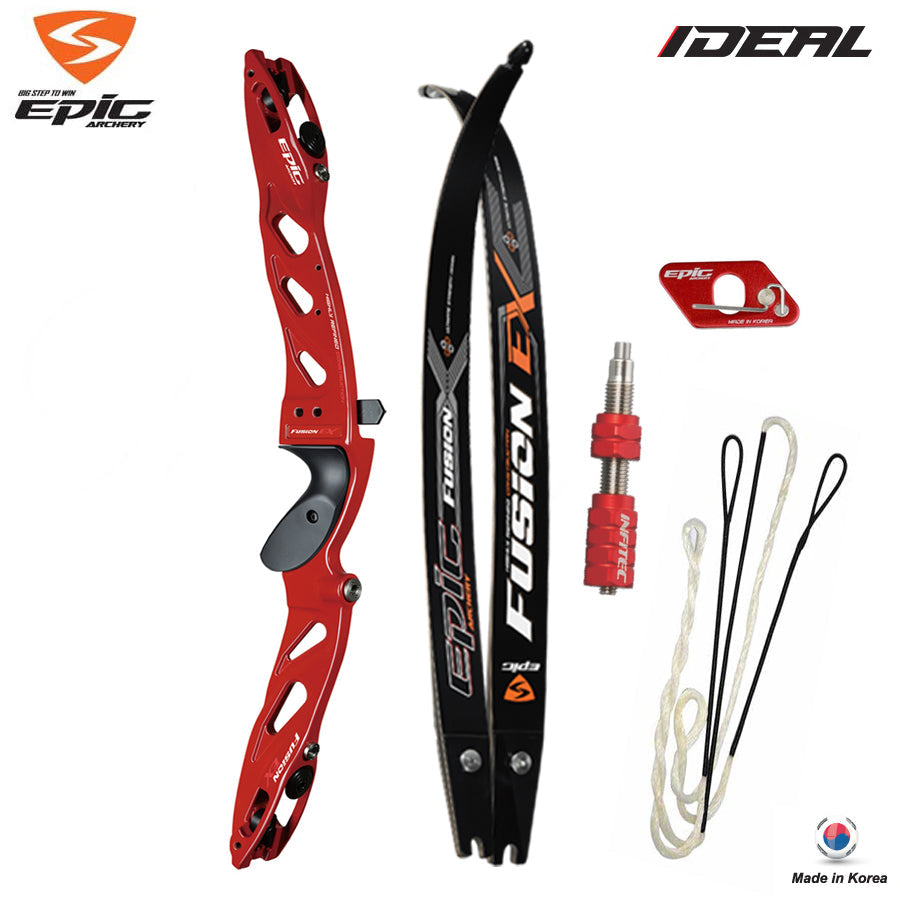 Epic Archery 68" Fusion EX ILF Recurve Bow Set – Right Hand