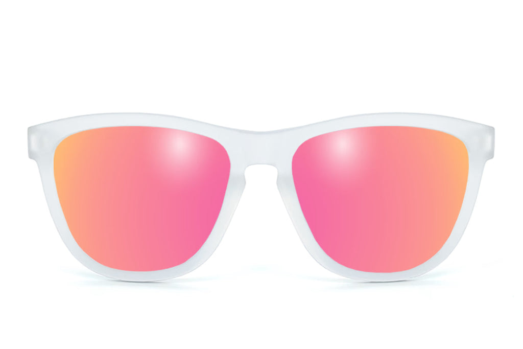 Frosted Clear - Pink Lemonade Lens Polarized - Essentials