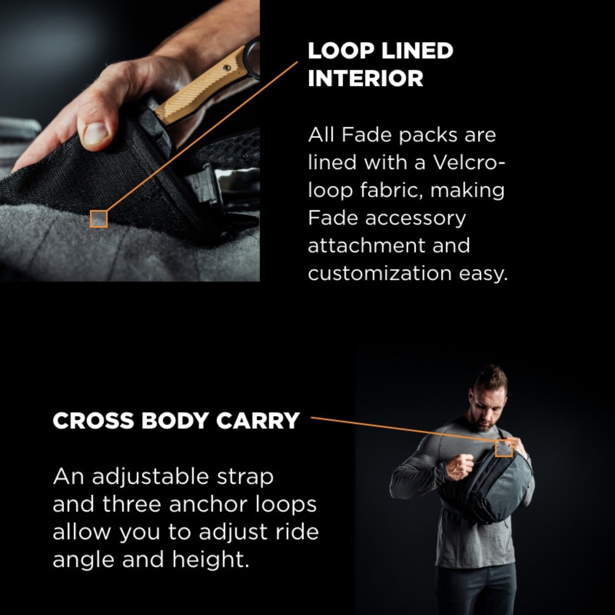 Eberlestock Fade Sling | Lightweight EDC Bag w/ CCW Pocket