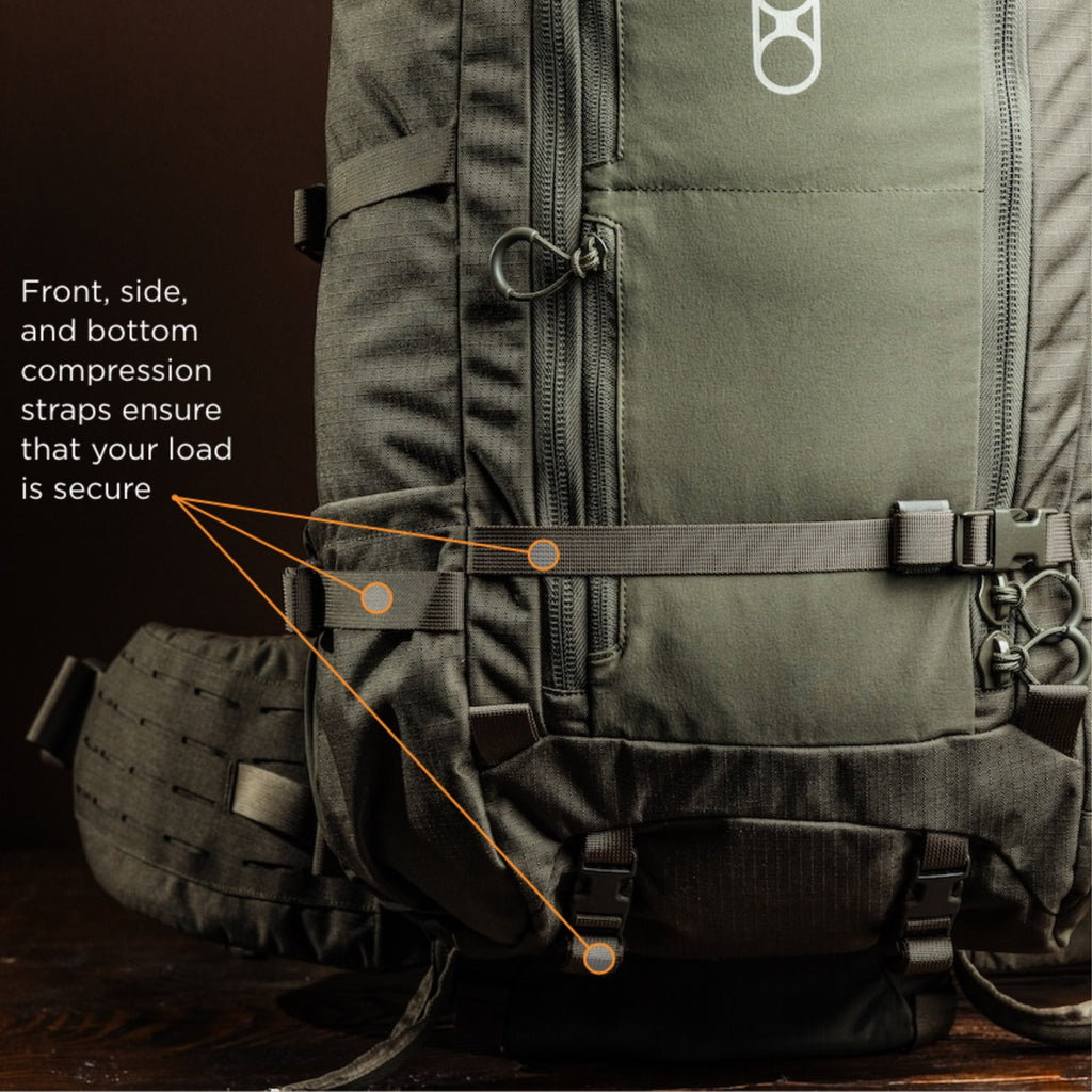 Eberlestock Brooks 7000 | Lightweight w/ EMOD Lid & Hydration Bladder Sleeve