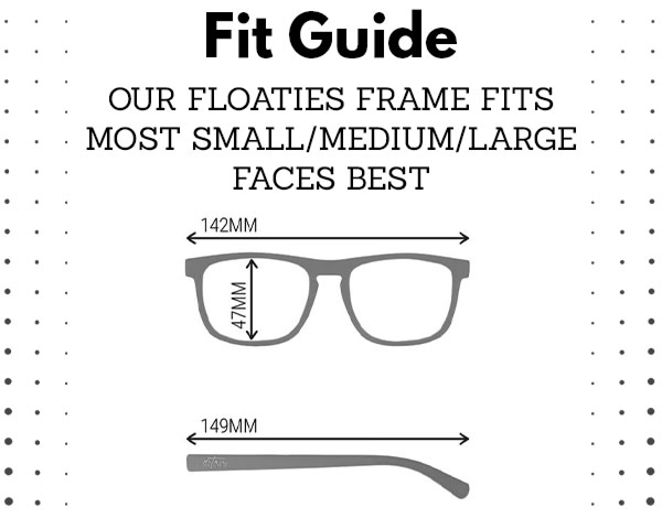 Floaties - Matte Black - Jet Black Polarized