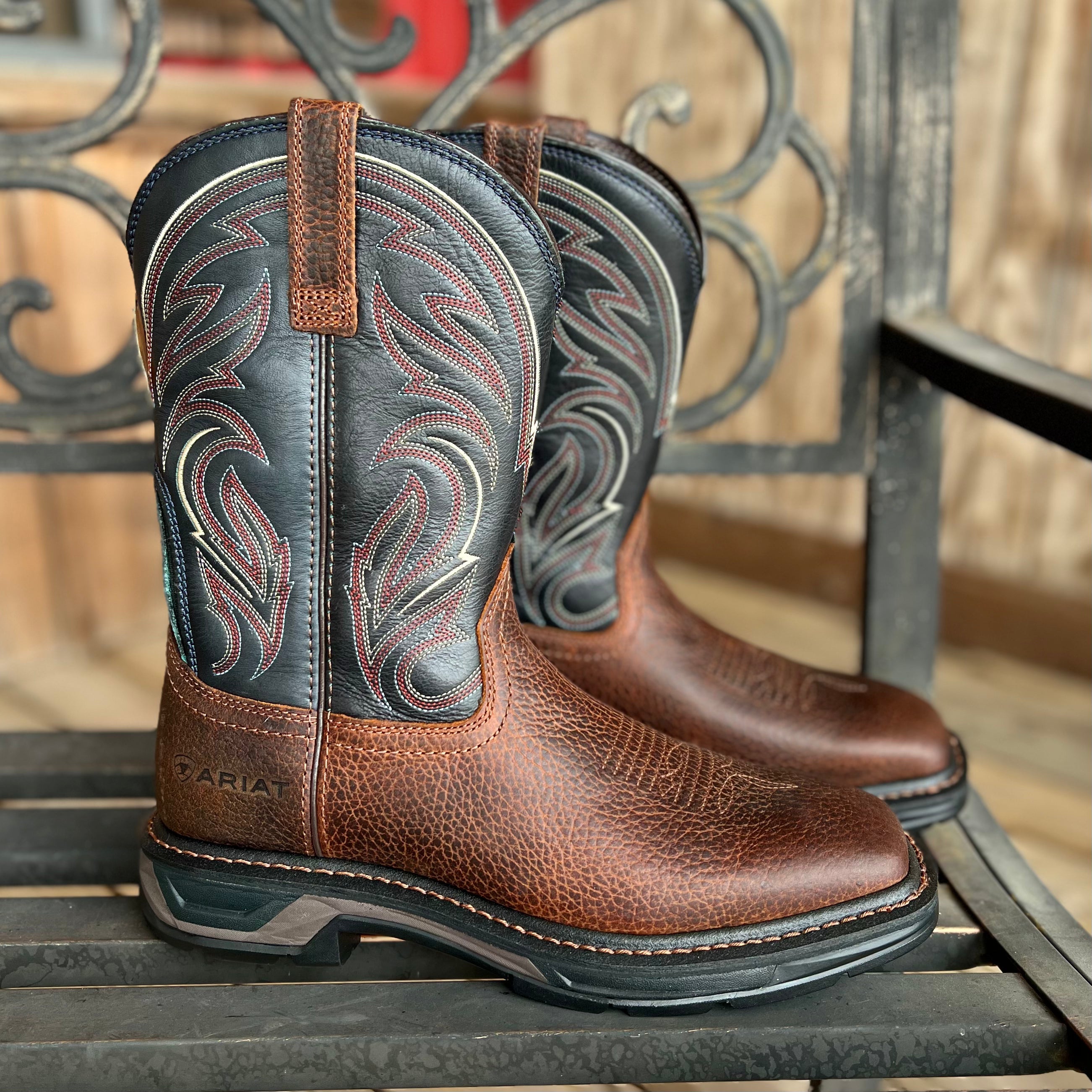 Ariat WorkHog XT Soft Toe Work Boot in Cottonwood Brown – front view | Venator Hunting