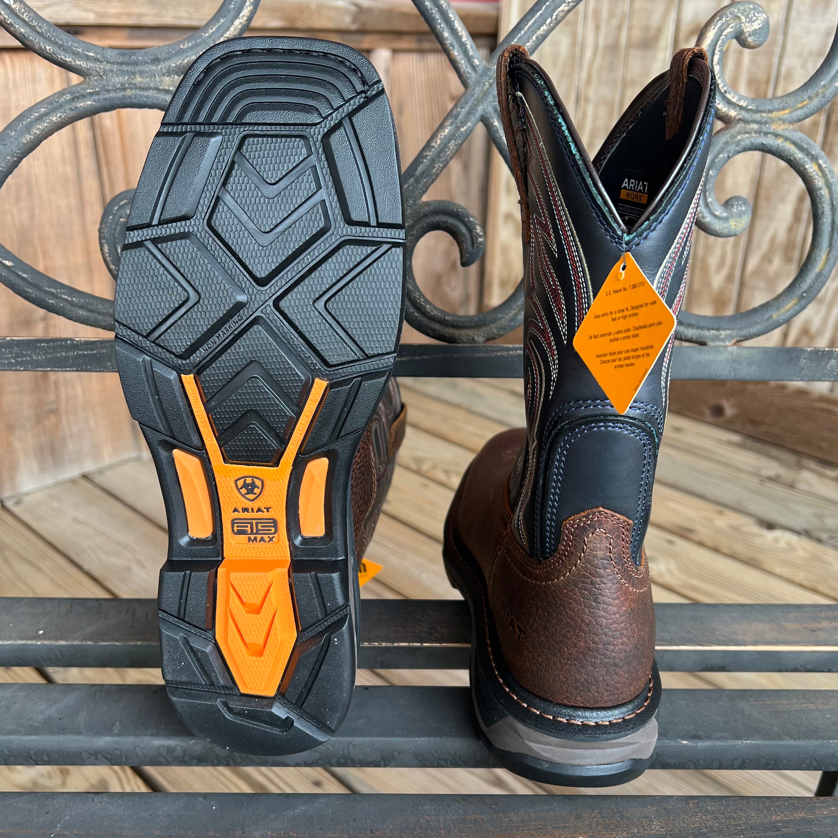 Ariat WorkHog XT Work Boot – side profile with navy top | Venator Hunting