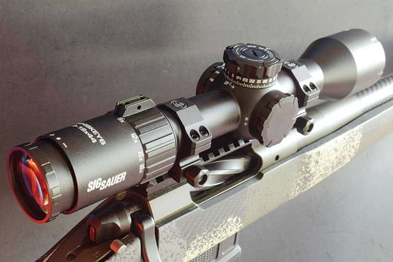 Sig Sauer Whiskey6 Rifle Scope – 3-18x44mm Quadplex