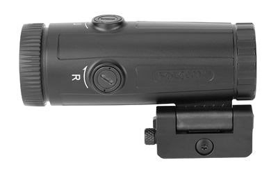 Holosun Technologies  |  Magnifier |  6X Power |  28mm Objective |  1/3 Co-Witness Riser |  Quick Detach Picatinny Mount |  Switch To Side |  Anodized Finish |  Black HM6X