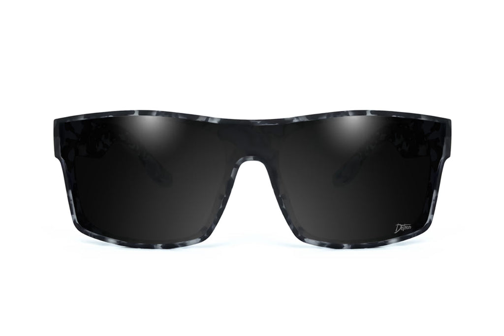 Horizon XL - Gray Tortoise - Jet Black Polarized