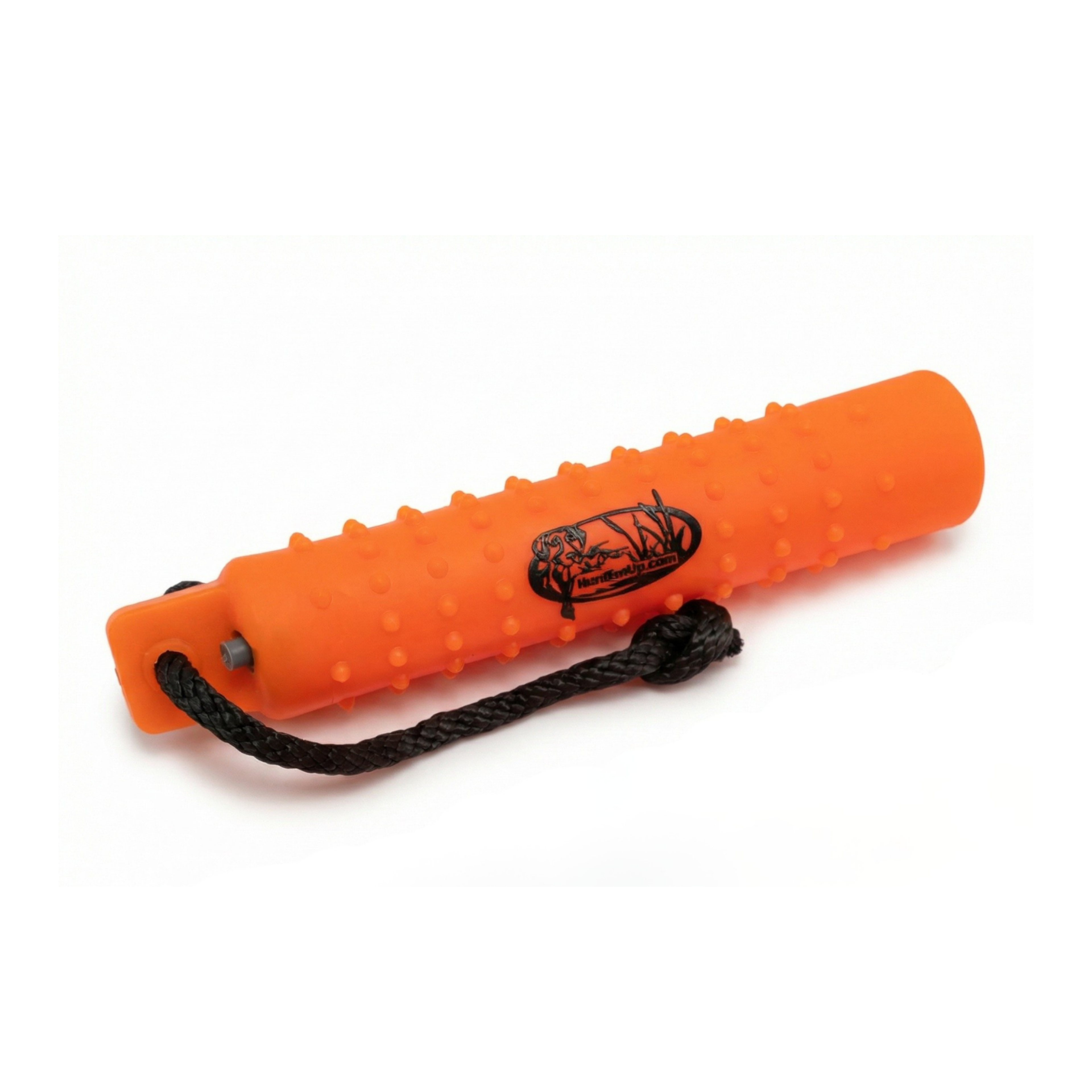 HuntEmUp Standard 2-Inch Orange Dog Training Bumpers with Throw Rope and Air Valve – 6 Pack