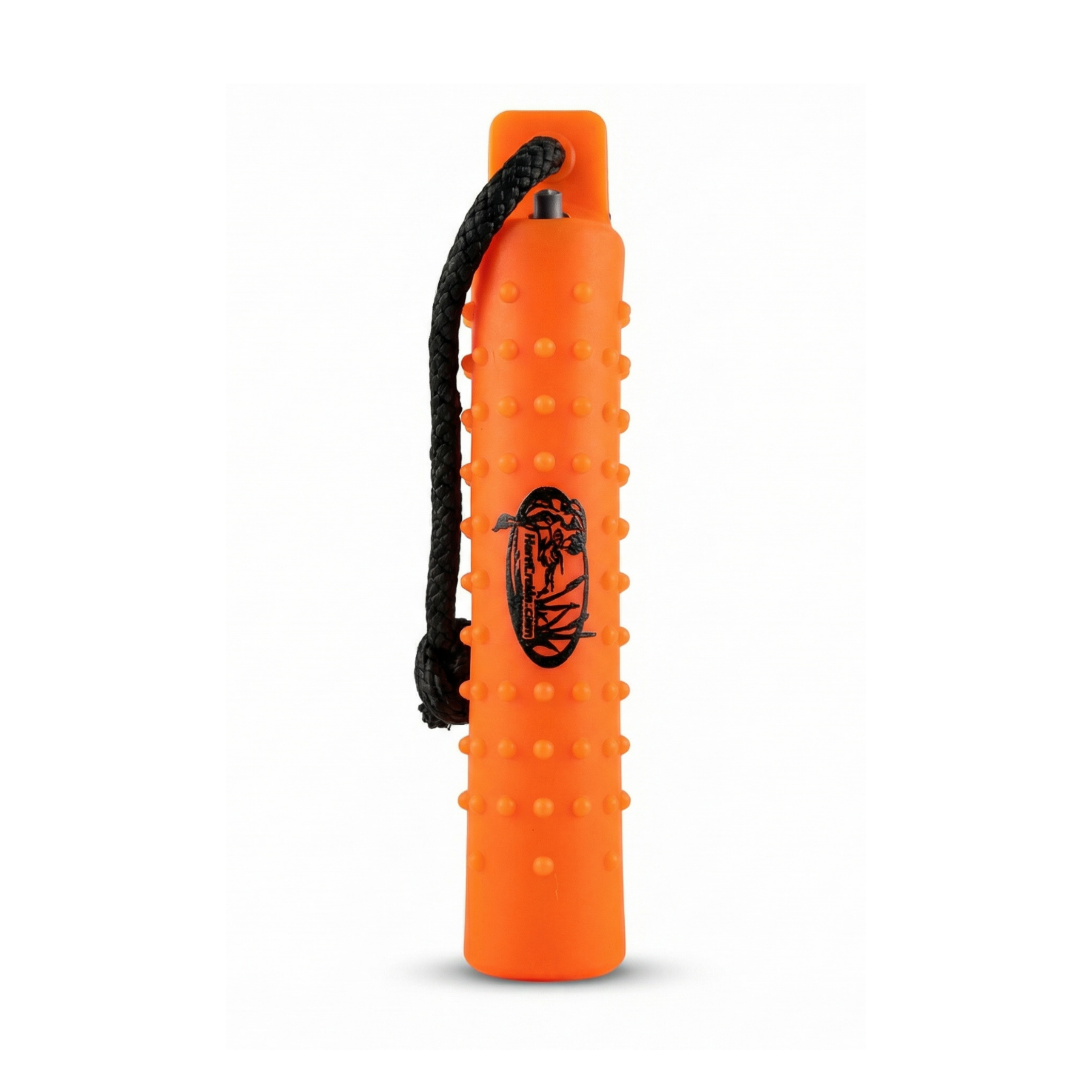 HuntEmUp Standard 2-Inch Orange Dog Training Bumpers with Throw Rope and Air Valve – 6 Pack