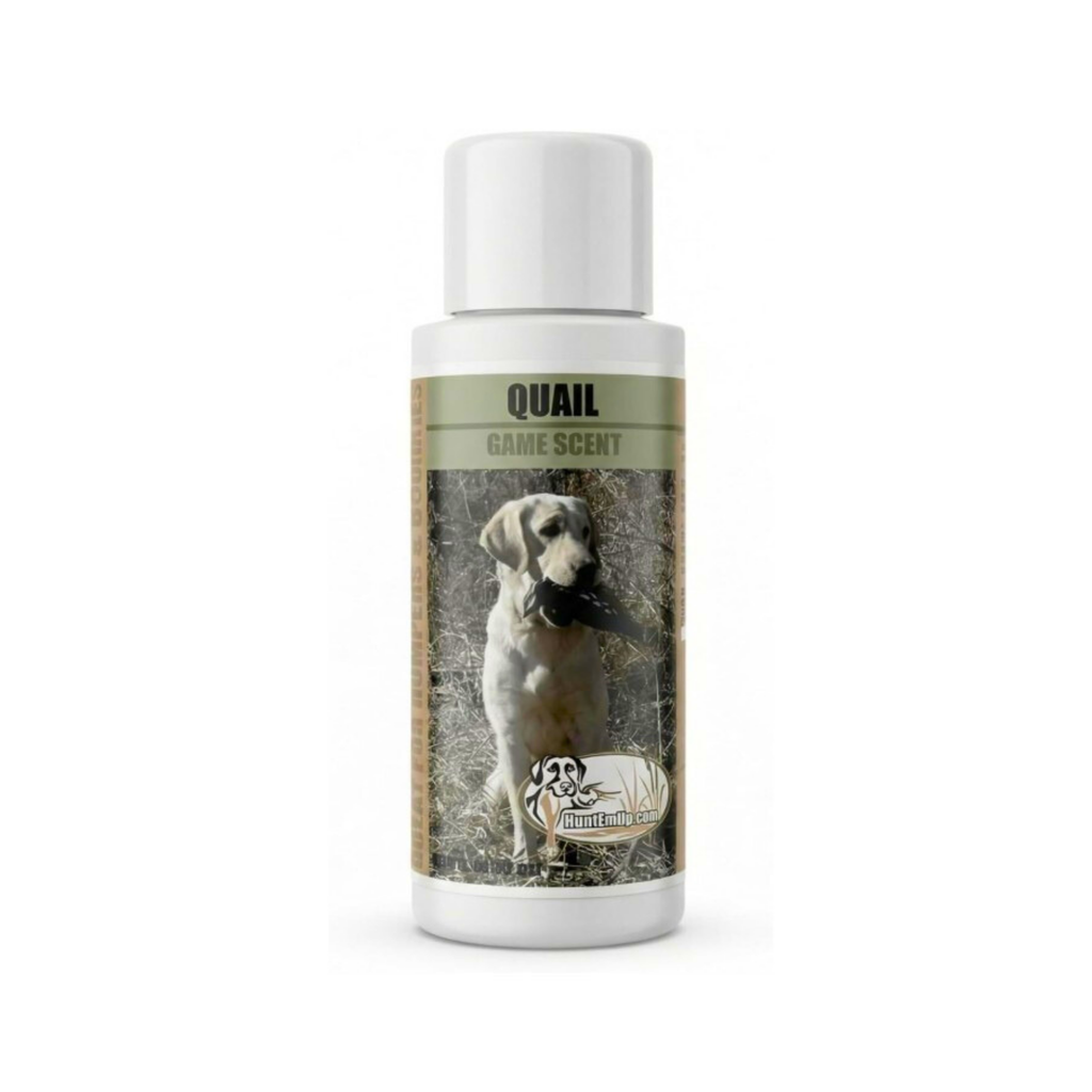 HuntEmUp Quail Dog Training Scent – Real Quail Scent for Gun Dog and Upland Training