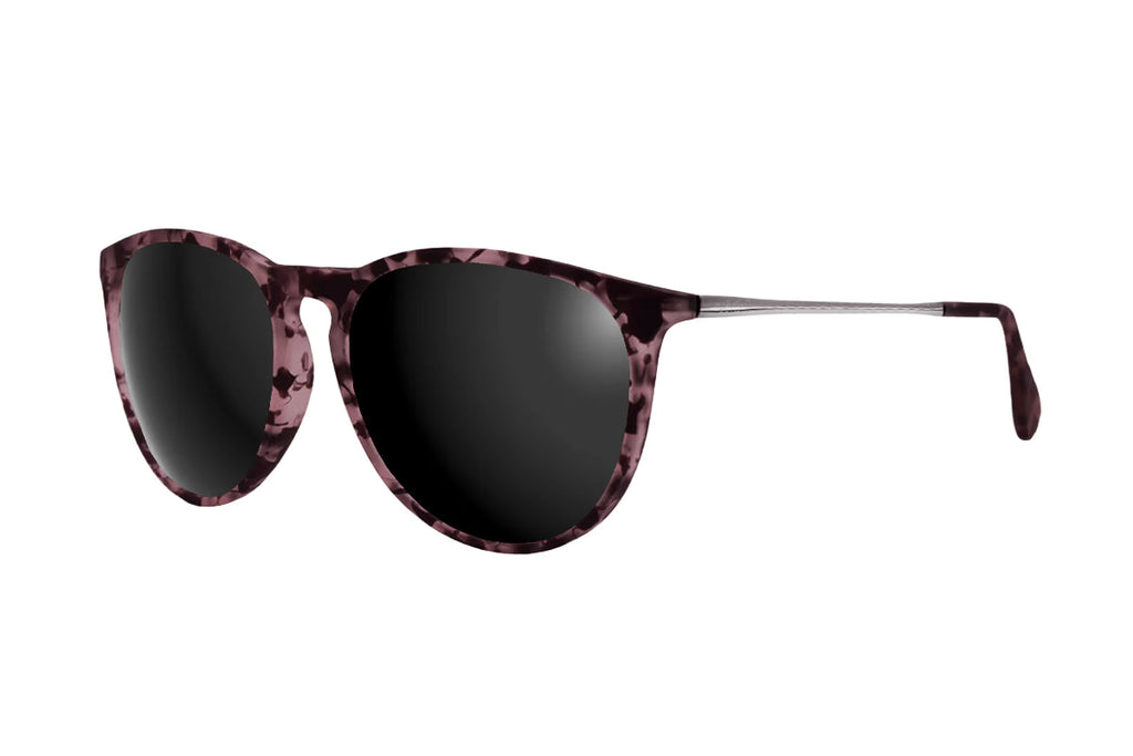 Hurricane - Pink Tortoise Shell - Jet Black Polarized