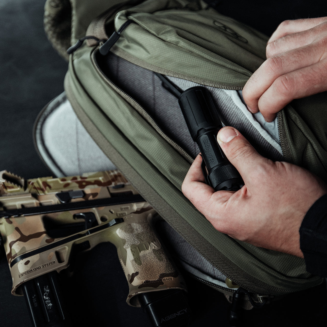Eberlestock Fade Sling | Lightweight EDC Bag w/ CCW Pocket