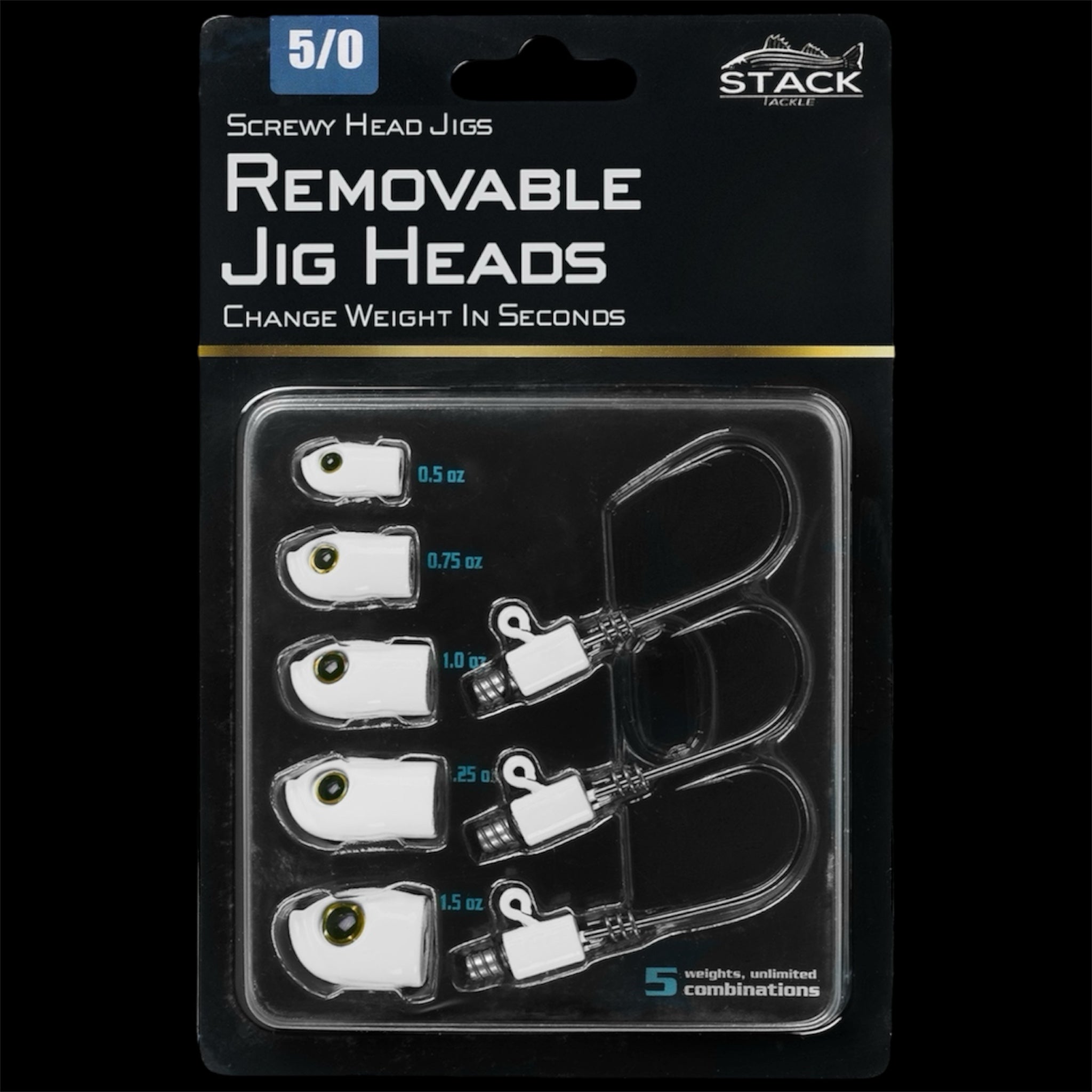Stack Tackle Screwy Head Jigs – main product view | Venator Hunting