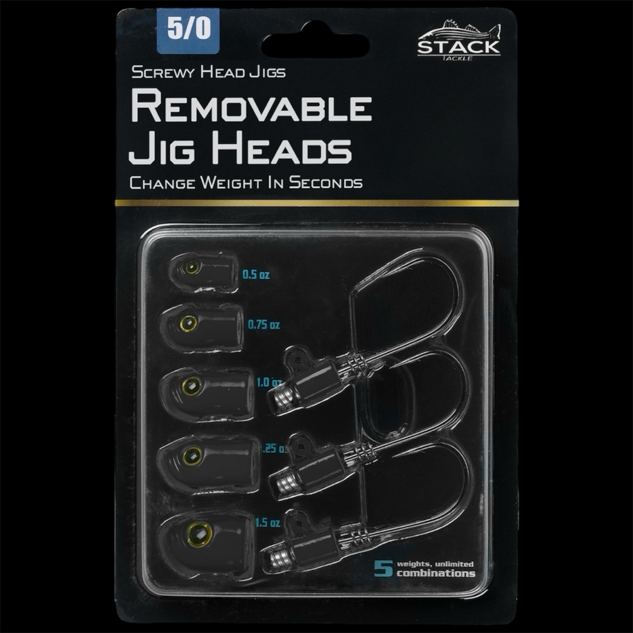 Stack Tackle Screwy Head Jigs – additional product view | Venator Hunting