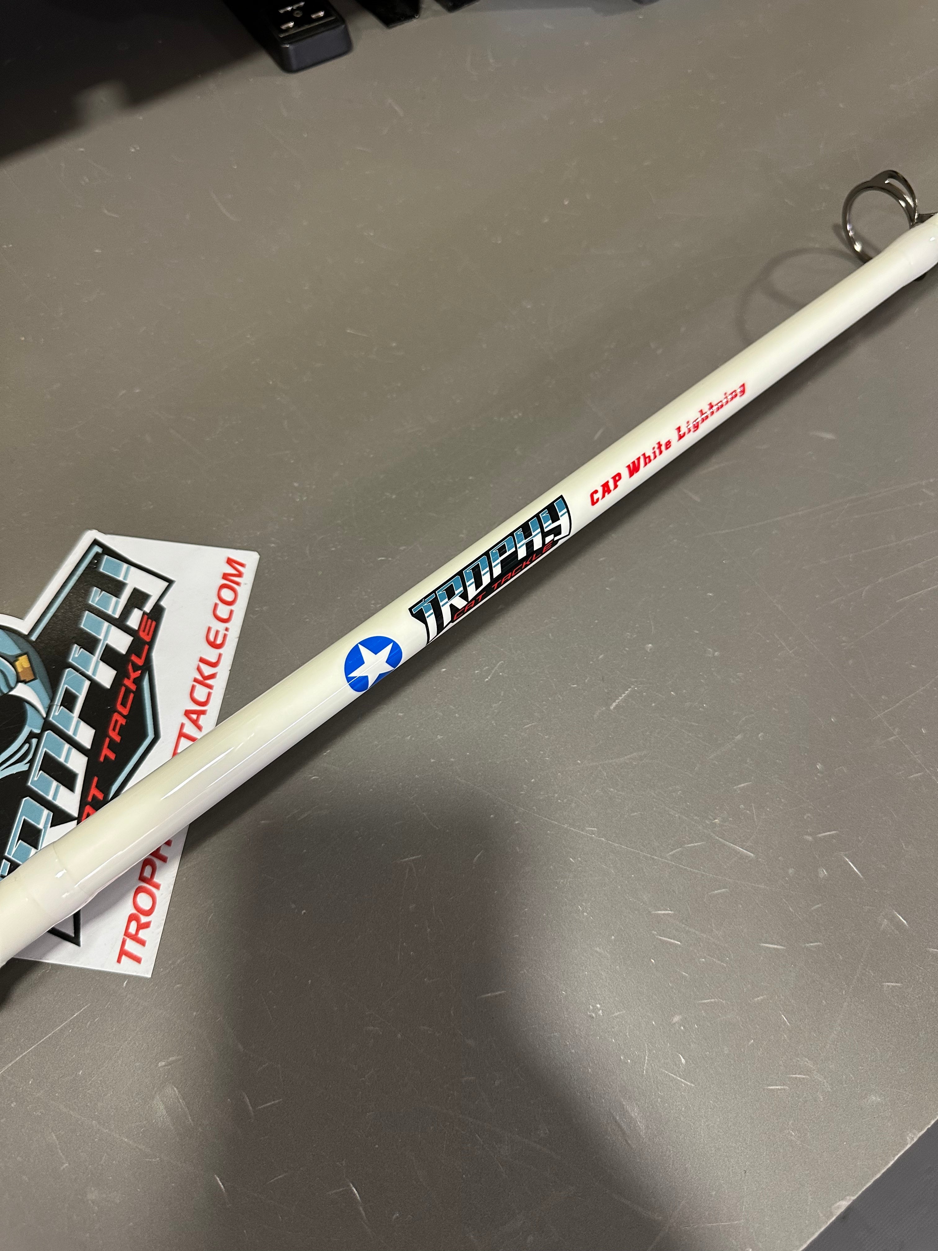 The White Lightning Catfish Rod - Spinning