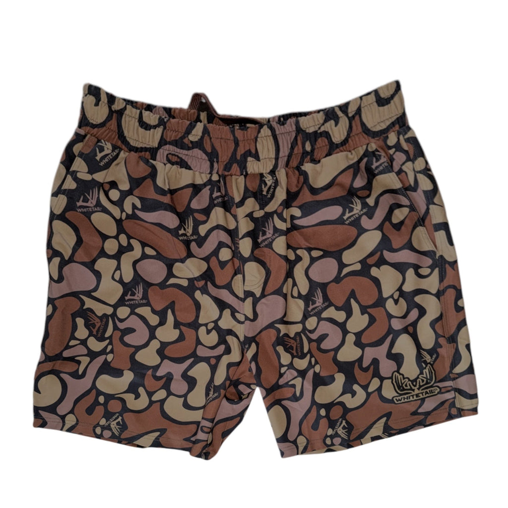 Whitetail Co. Hunt Camp Shorts Old Dark Camo