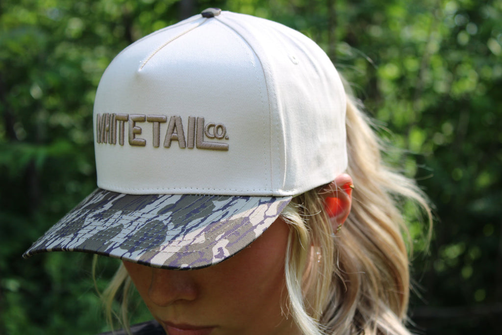 Whitetail Co. Washed Brim Trucker