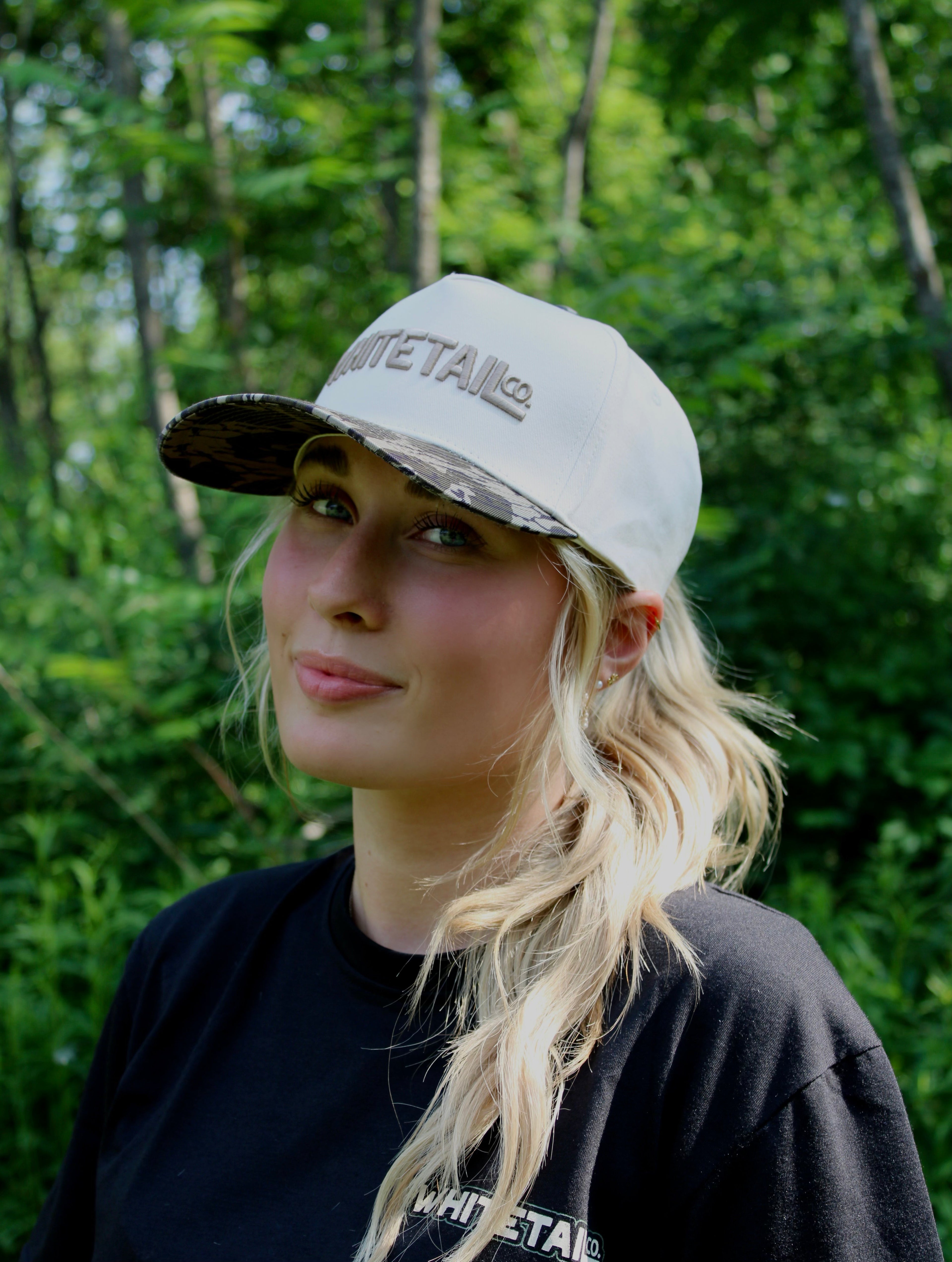 Whitetail Co. Washed Brim Trucker