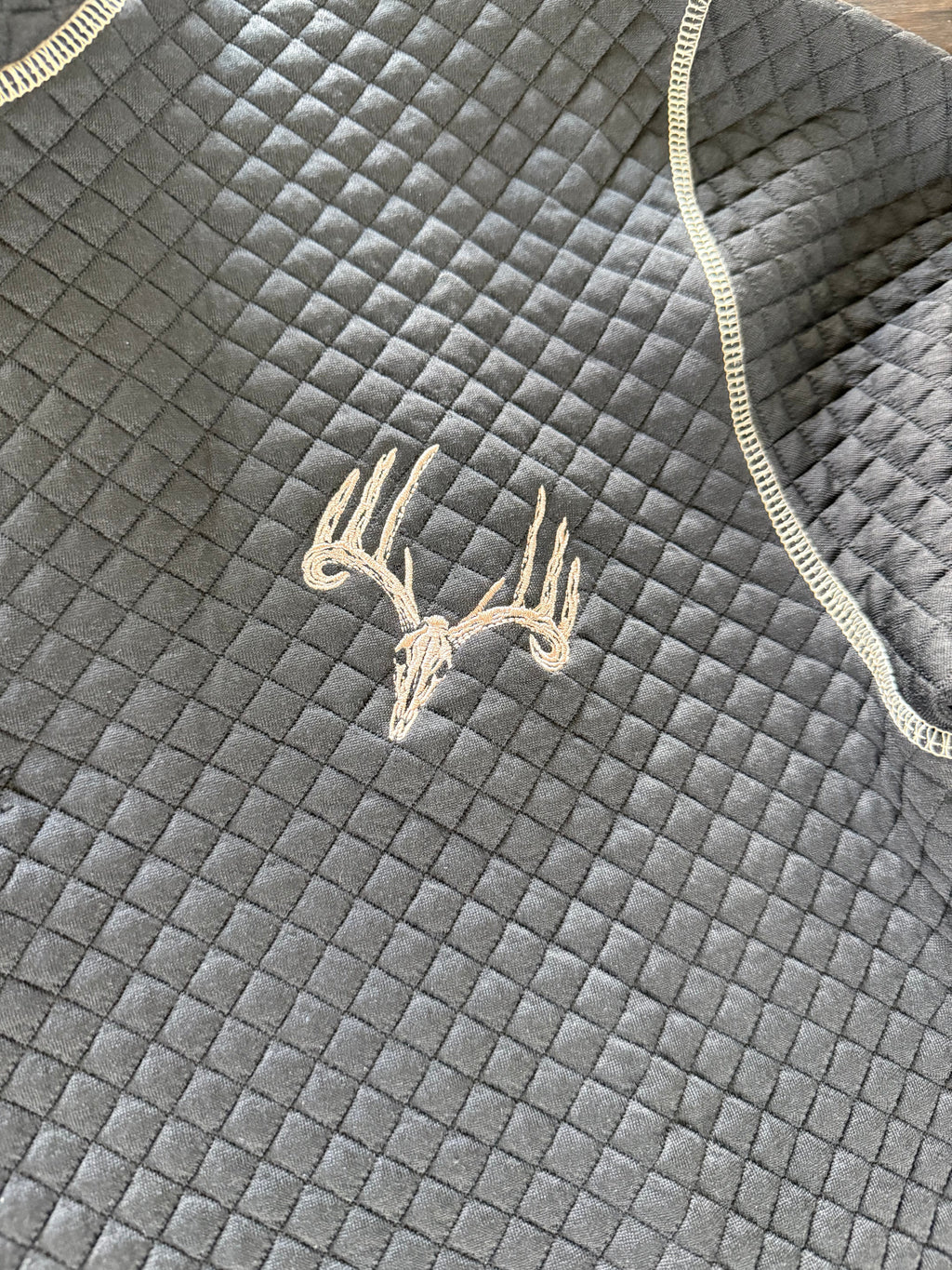Whitetail Co. Rut Line Waffle 1/4 Button Sweatshirt