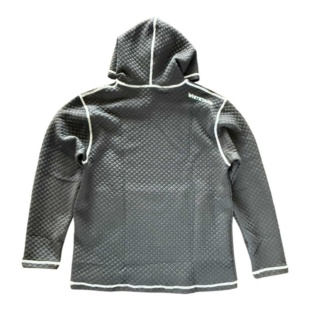 Whitetail Co. Rut Line Waffle Hoodie Black