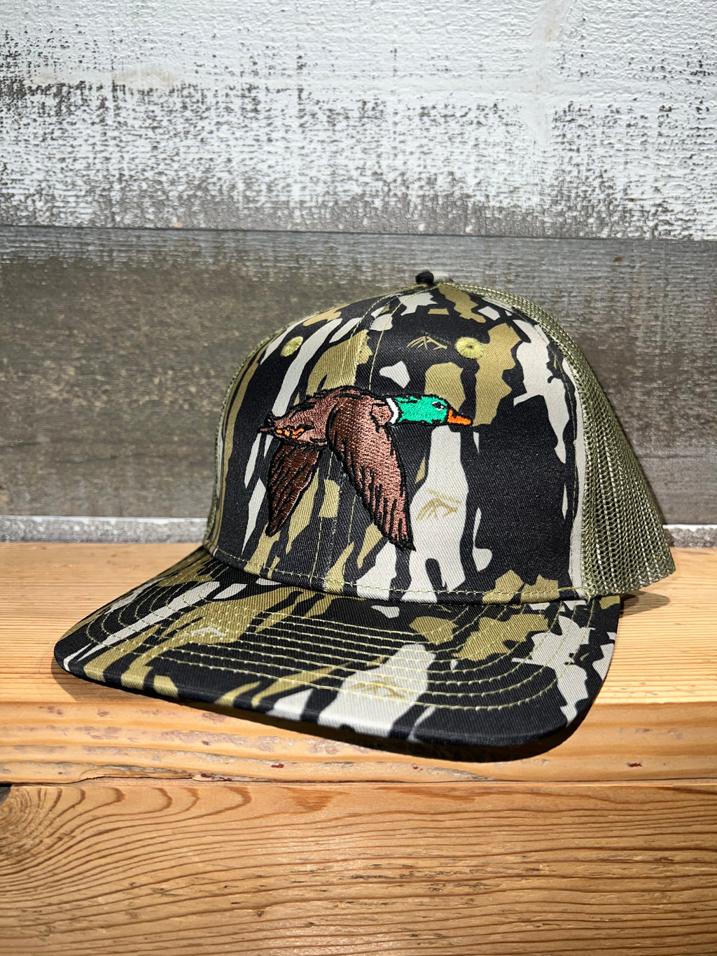 Whitetail Co. Mallard 🦆 Old Tree Bark Camo Trucker 112