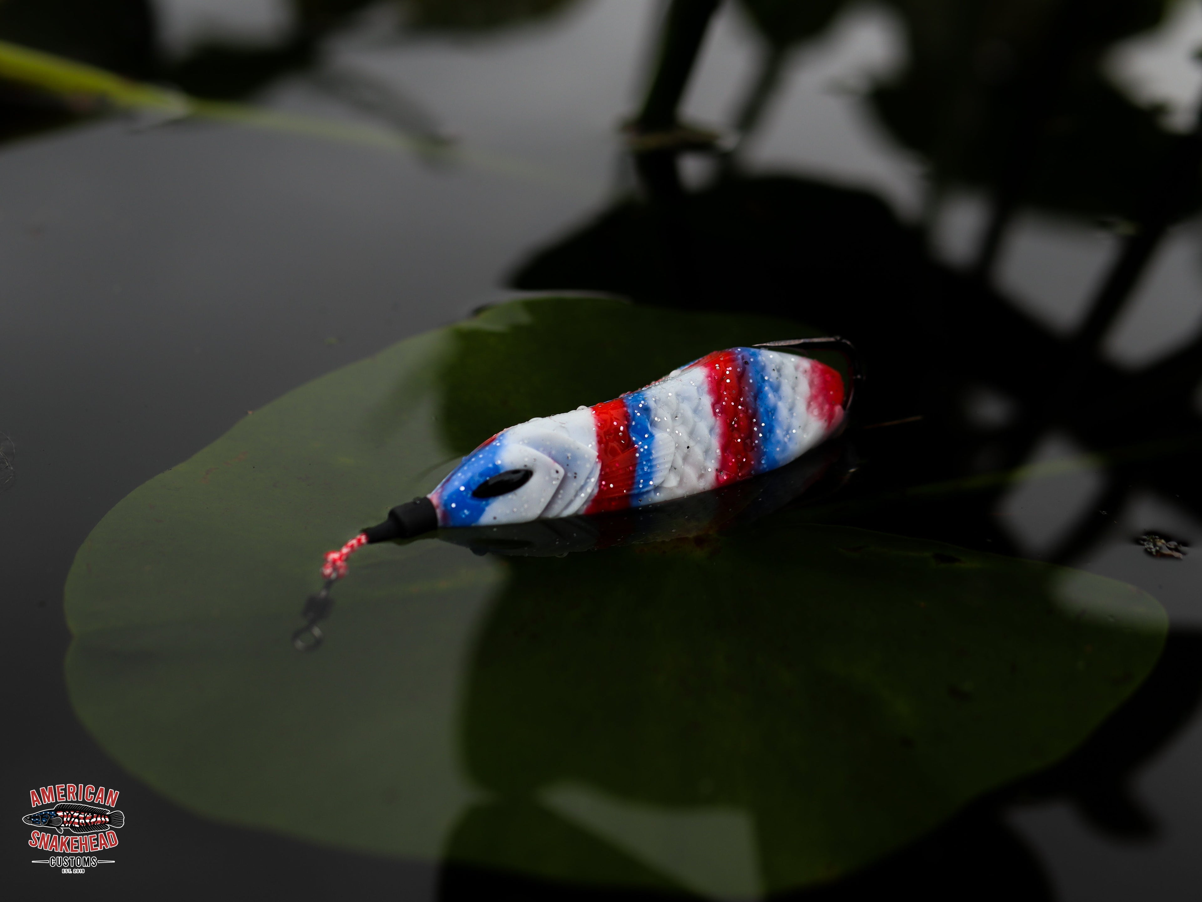 ASC Snek Frog – Snakehead Topwater Frog – in-use view | Venator Hunting