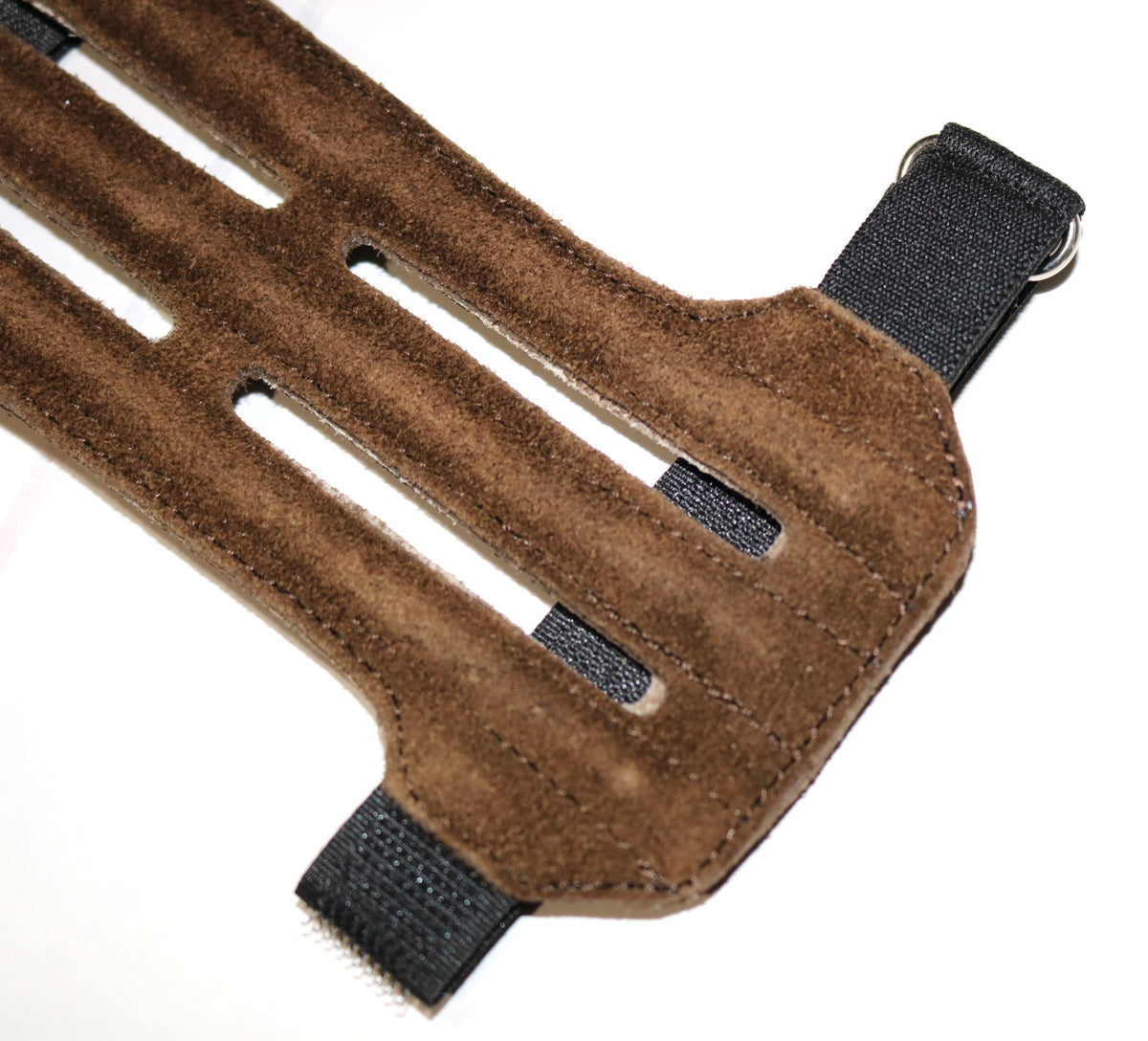 Farmington Suede Vented Leather Archery Armguard