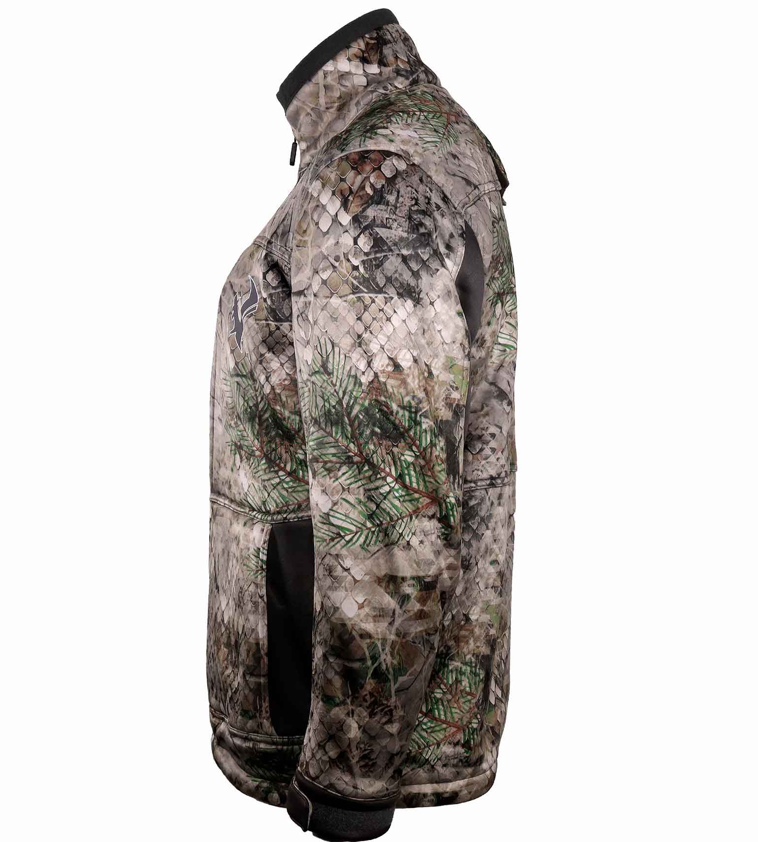 Vycah Kinsley Jacket in Fall camo, side view