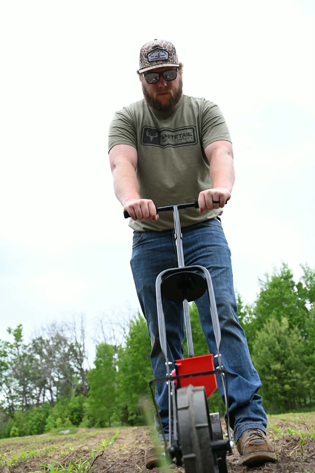 Whitetail Co. Topo Tee Light Olive