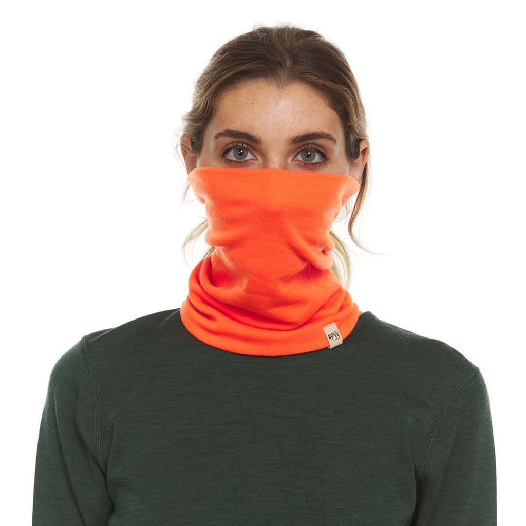 Midweight Wool Neck Gaiter - 100% Merino Wool