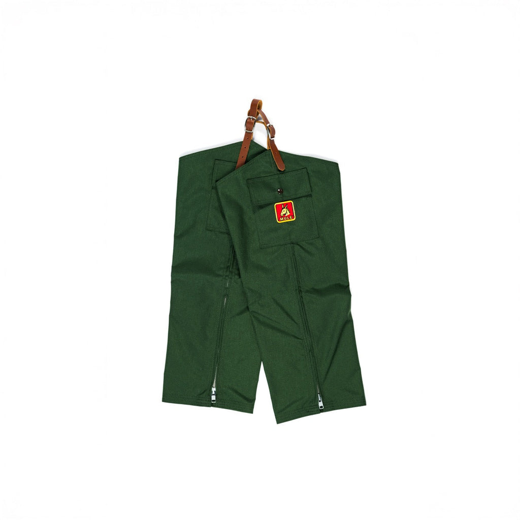 Mule Original Briarproof Waterproof Chaps - Green