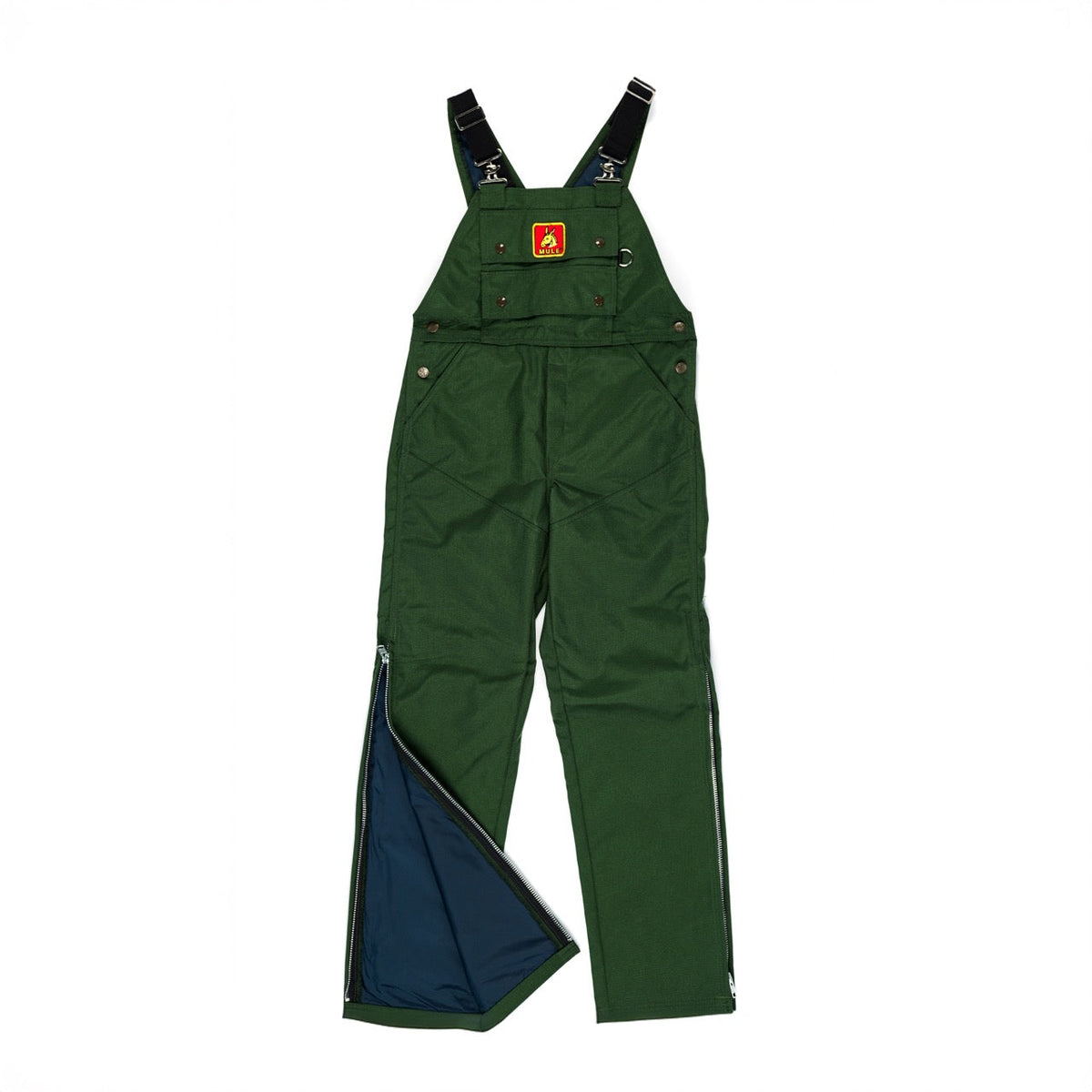 Mule Original Waterproof Bibs - Waterproof Lined - Green