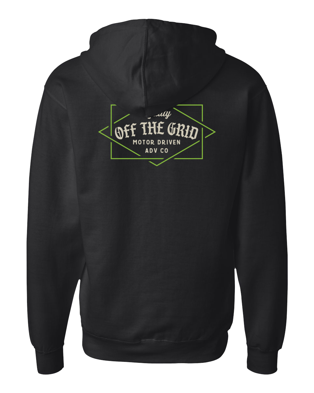 Old Fashioned Zip Hoodie – detail close-up | Venator Hunting