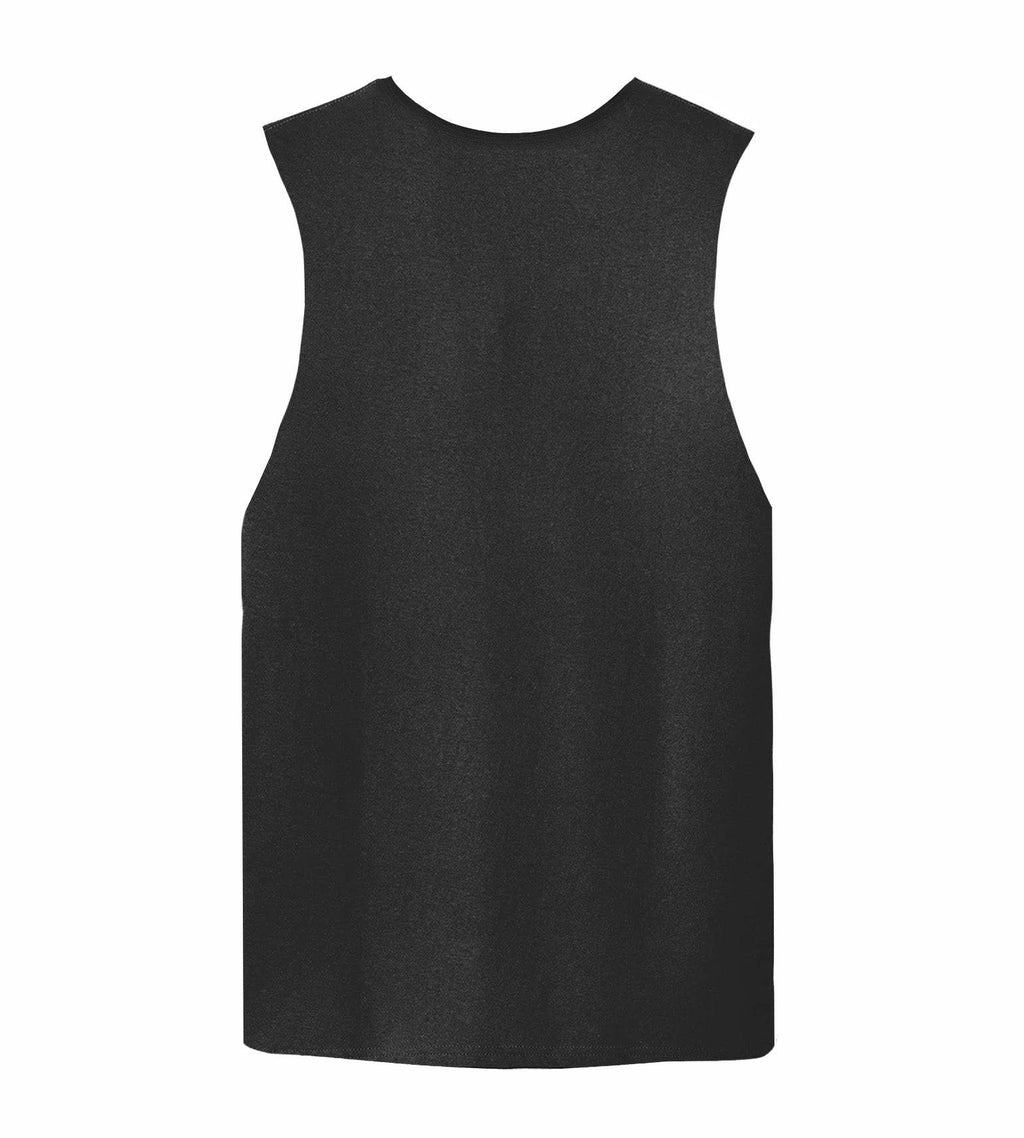 Vycah Oculus Heated Vest in black, back view