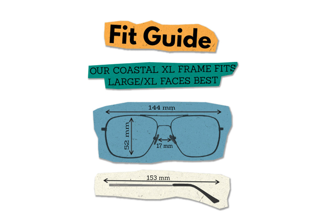 Coastal XL - Matte Black/Grey Tortoise - Silver Bullet Polarized