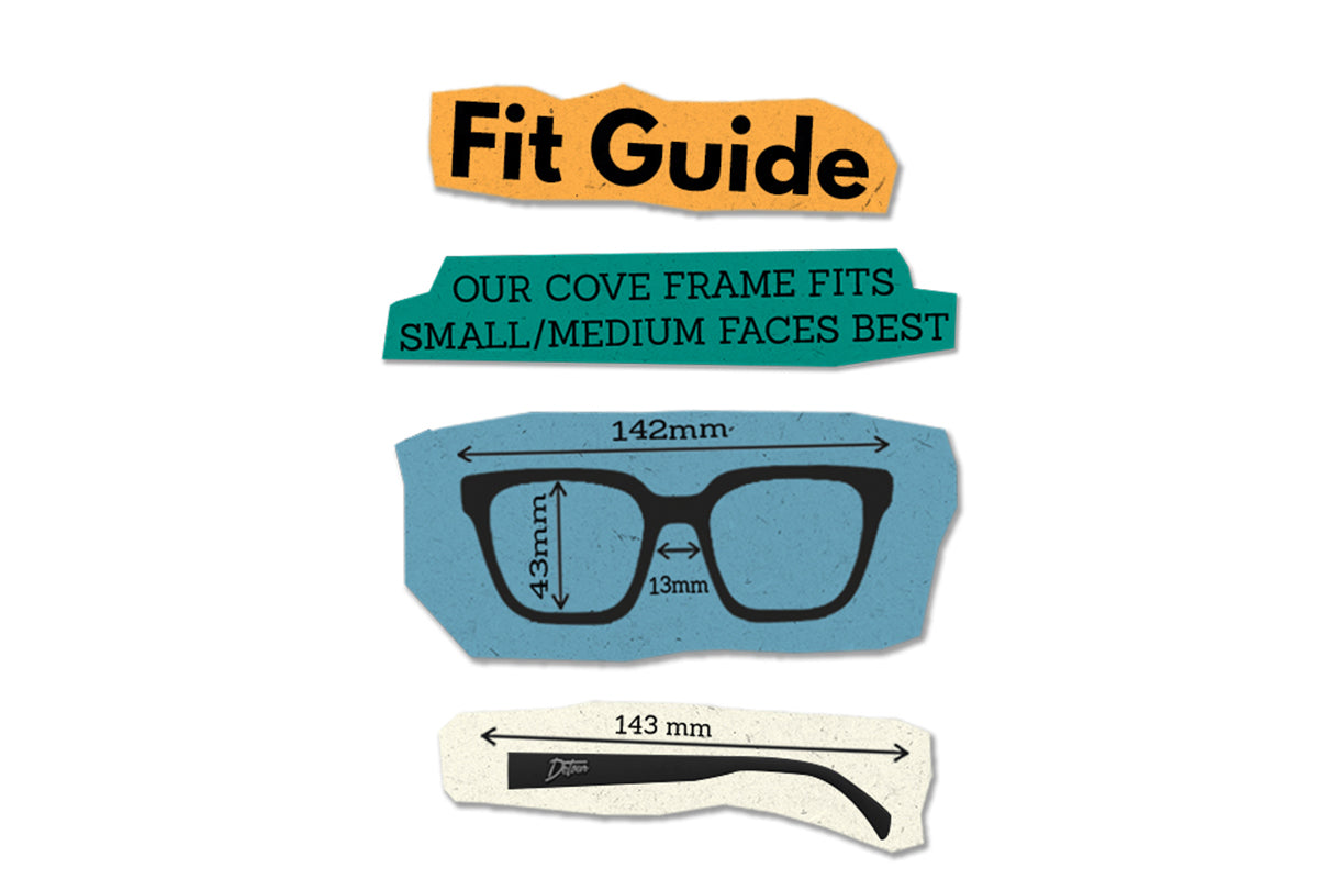 Cove - Tortoise Fade - Jet Black Polarized