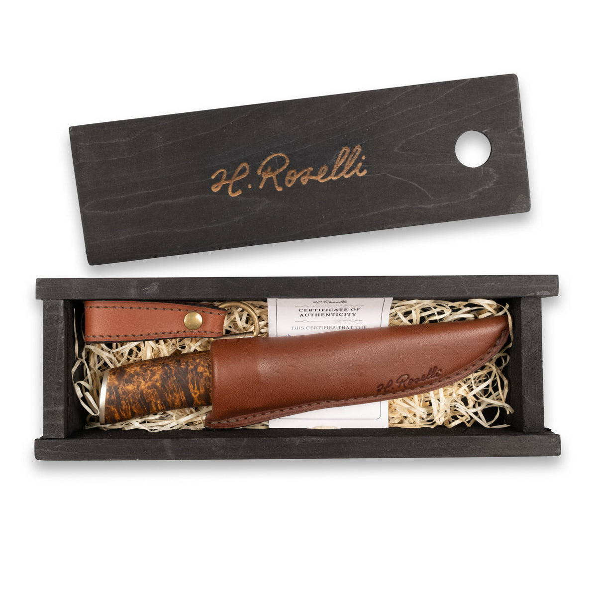 Roselli RD310P The Carpenter Knife, Damascus