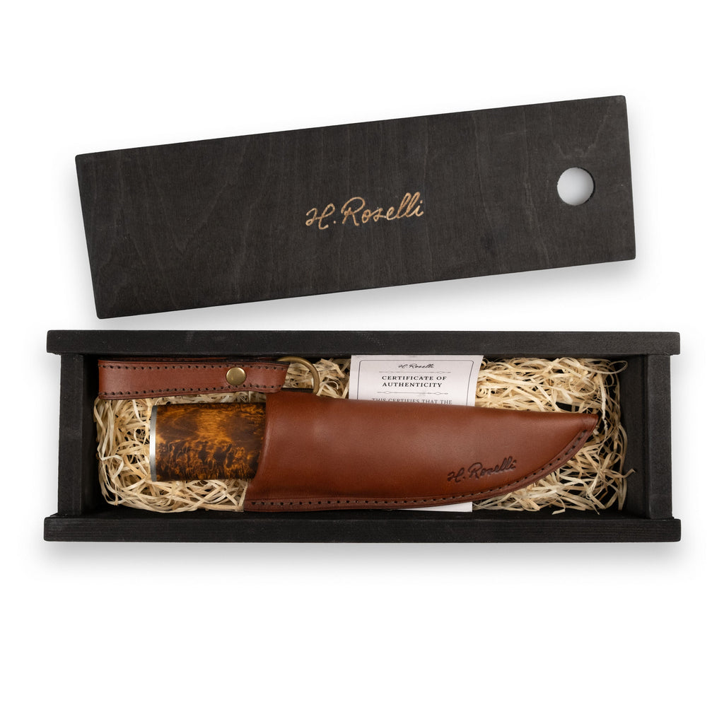 Roselli RD320P The Grandfather Knife, Damascus