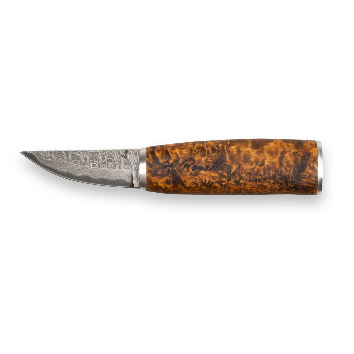 Roselli RD330P The Grandmother Knife, Damascus