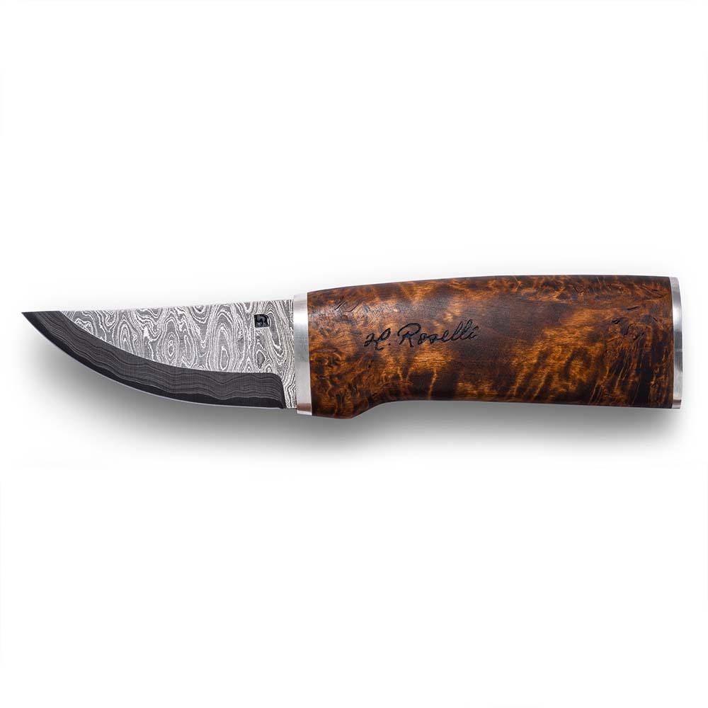 Roselli RD320P The Grandfather Knife, Damascus