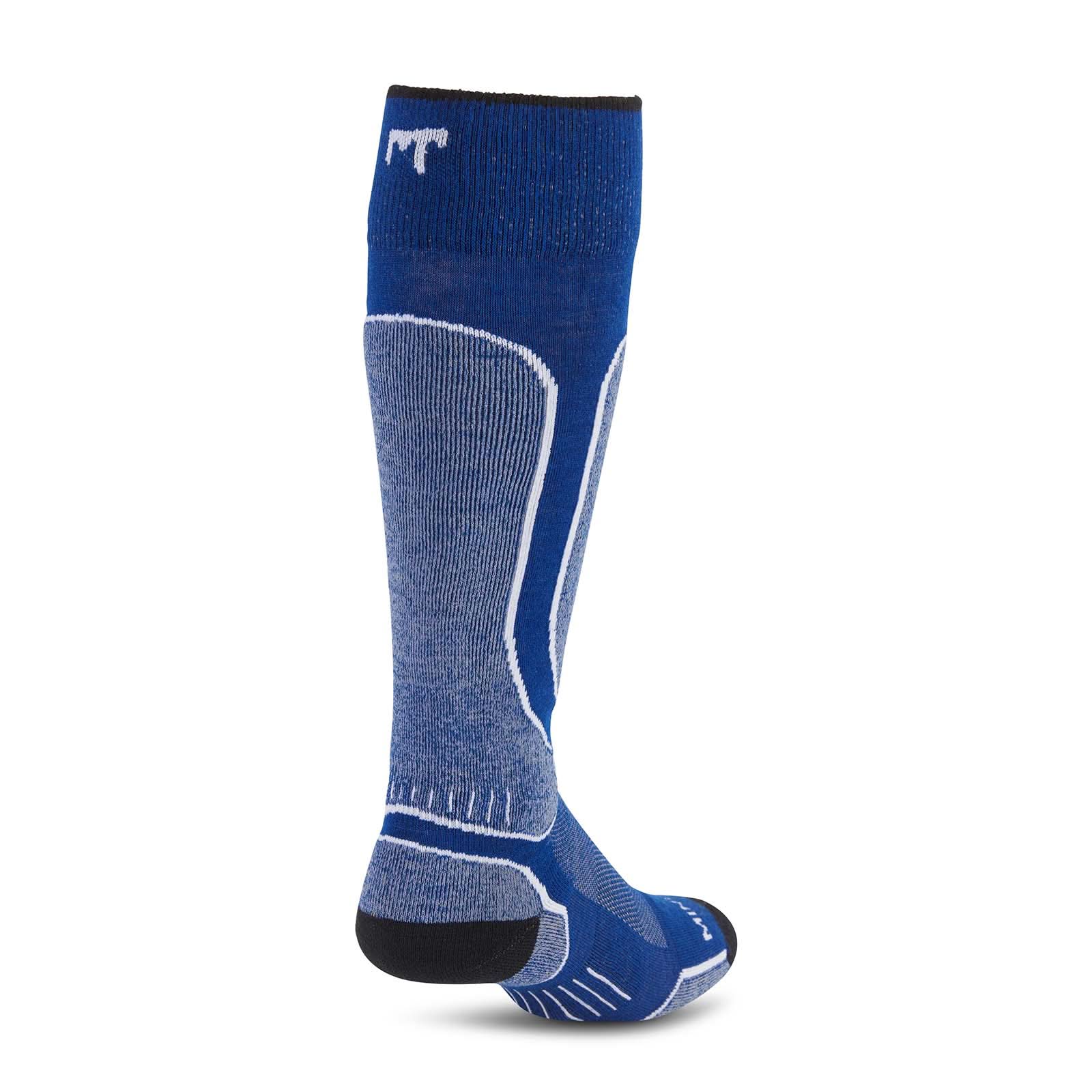 Merino Wool Snowboard Socks - Light Cushion - Over The Calf