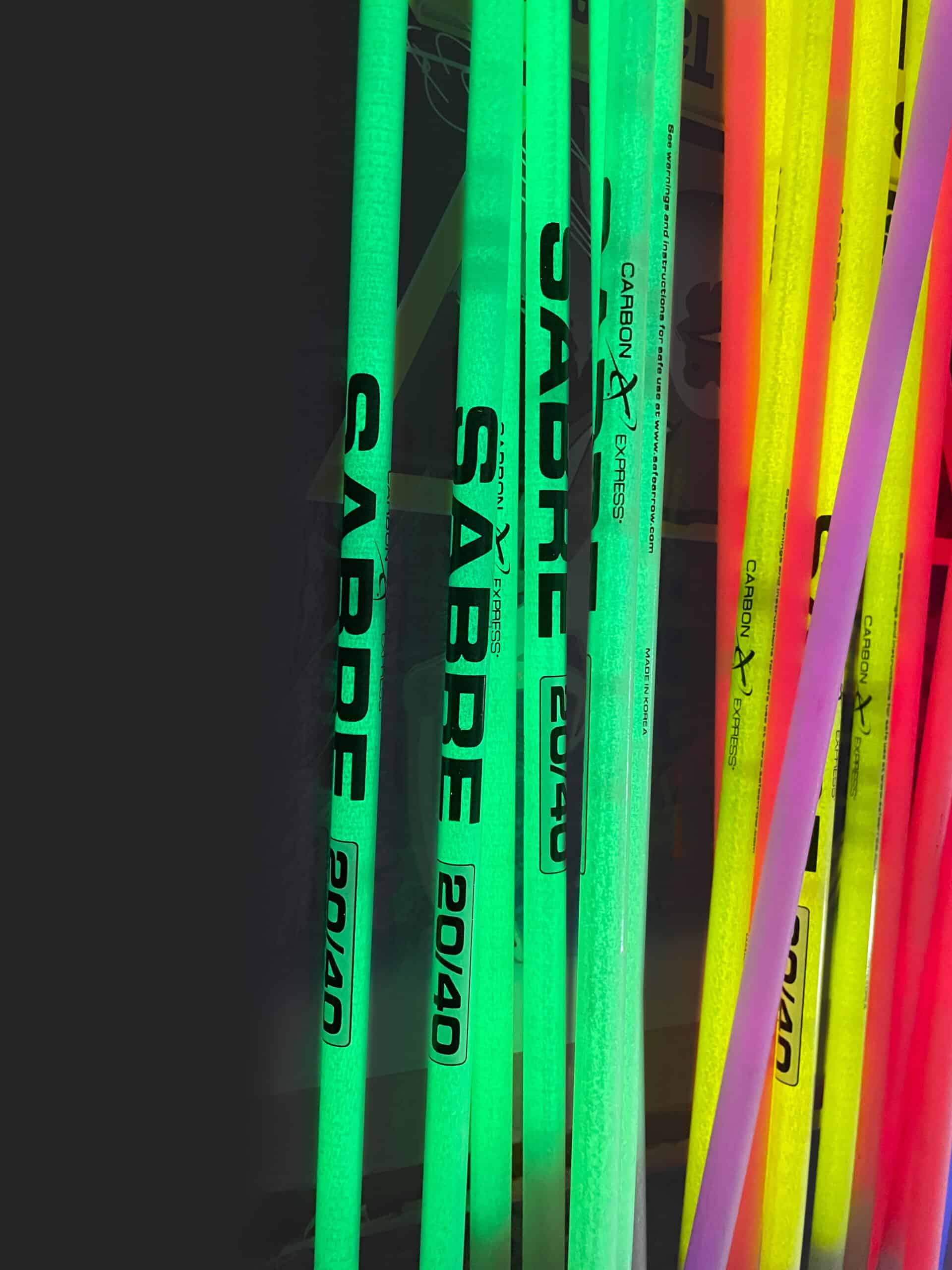 Sabre 2040 .(.600 Spine) 3PK Arrows