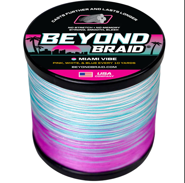 Braided Fishing Line - 300 Yards, Pro Grade Performance for Saltwater & Freshwater- Beyond Braid | Venator Hunting
