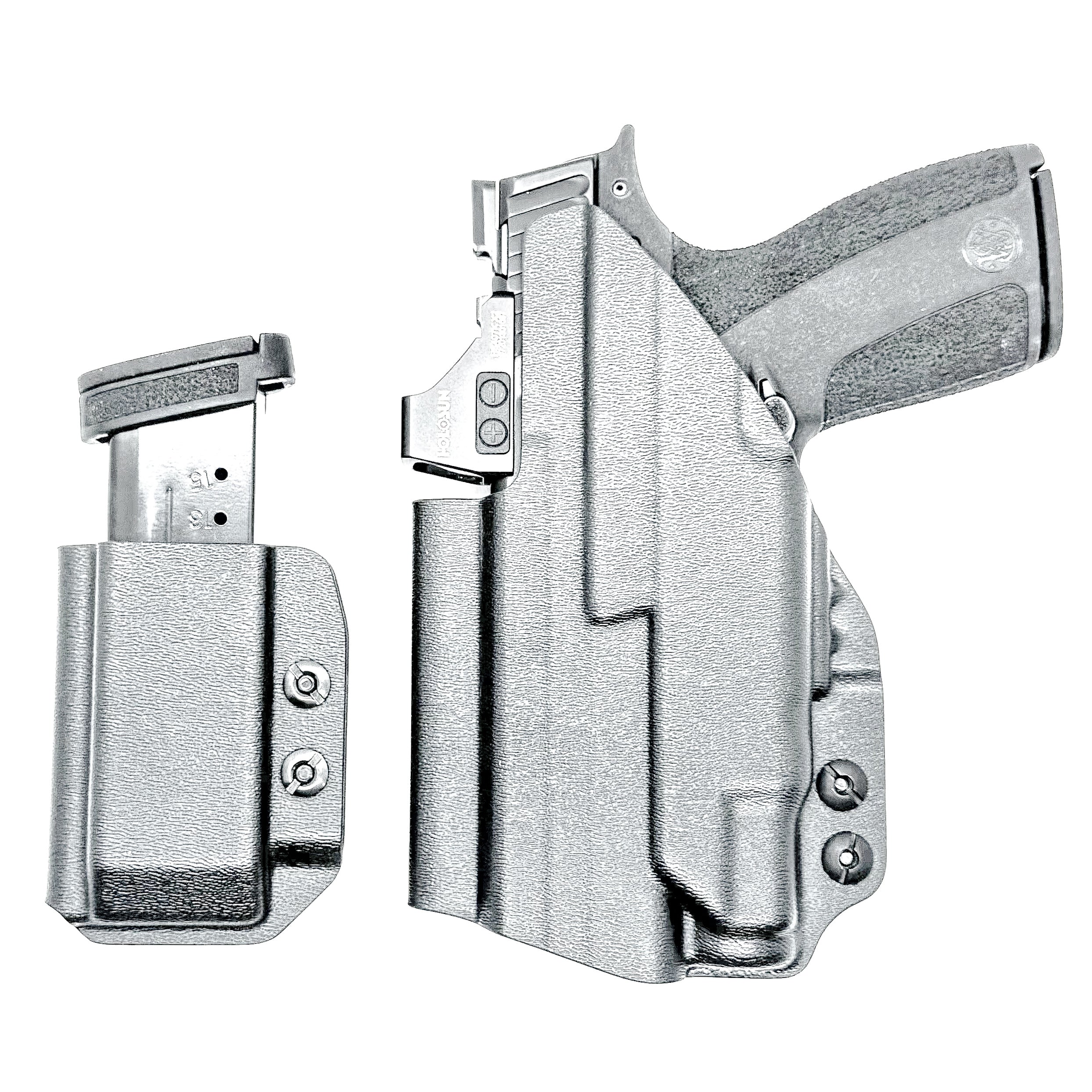Smith & Wesson M&P Shield X & TLR-7 Sub IWB Holster with Magazine Carrier Combo