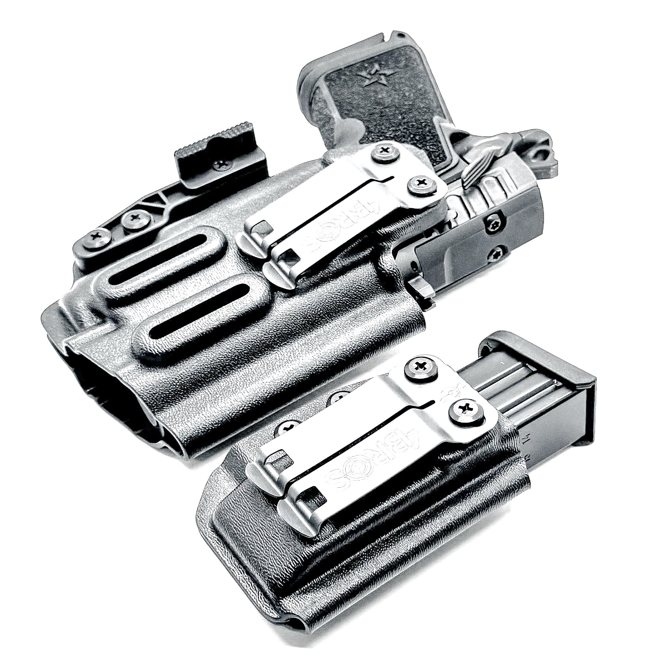 Staccato HD C3.6 & Surefire XC3 IWB Holster with Magazine Carrier Combo