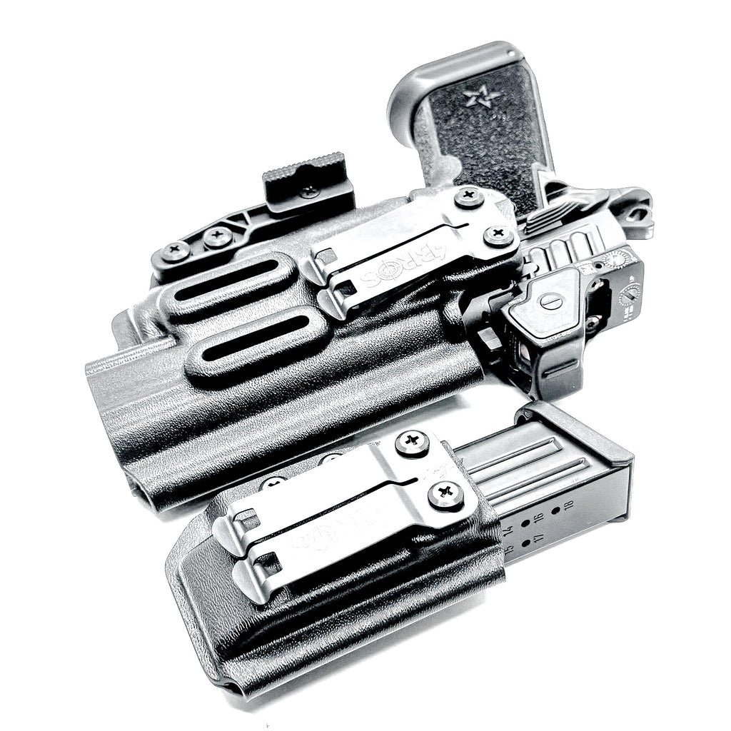 Staccato HD P4.5 & Surefire XC3 IWB Holster with Magazine Carrier Combo