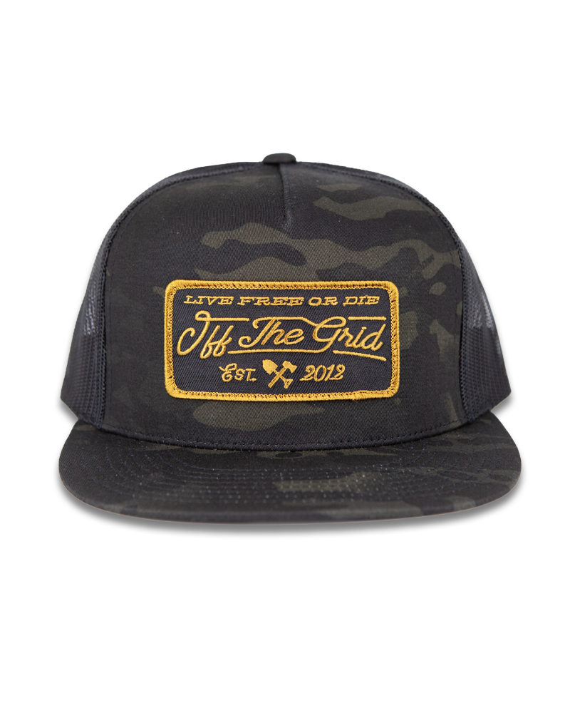 Stamped Snapback Hat – main product view | Venator Hunting