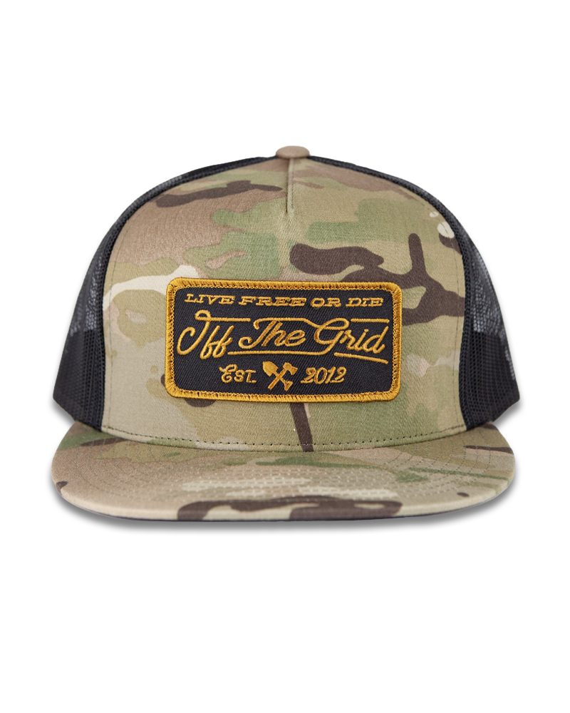 Stamped Snapback Hat – additional product view | Venator Hunting